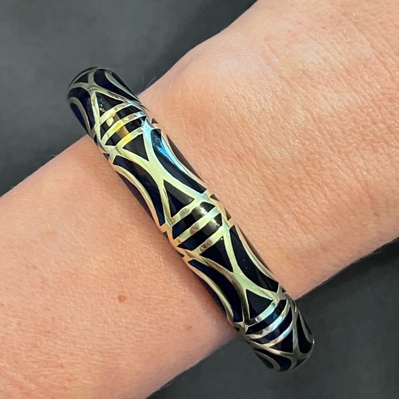 AHC Pillar bracelet; Blue and silver - Picture 2 of 4